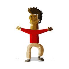 cartoon stressed out man N8