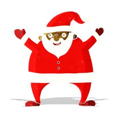 Cartoon Santa Claus N186