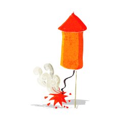 cartoon firework N26