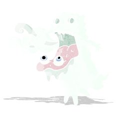 cartoon gross ghost N11