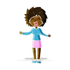 cartoon loud woman N2