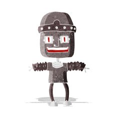 Cartoon Robot N123