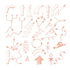 Hand Drawn Arrows N12