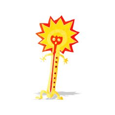 cartoon hot thermometer N3