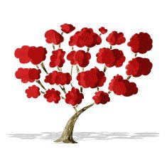 Cartoon Tree N142