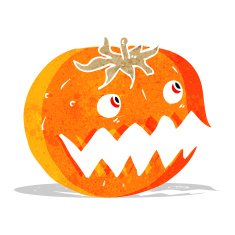Cartoon Pumpkin N49
