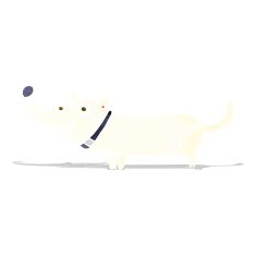 cartoon happy dog N20