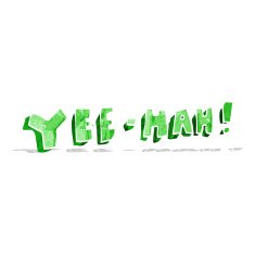 cartoon yeehah symbol N3