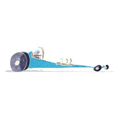 cartoon drag racer N3