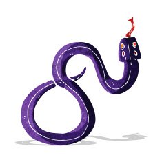Cartoon Snake N126