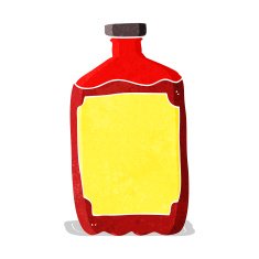 Cartoon Water Bottle N39