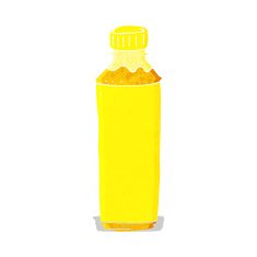 Cartoon Juice Bottle N6