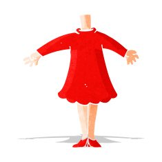 cartoon female body (add photos or mix and match cartoons) N49