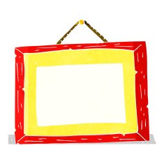 Cartoon Picture Frame N8