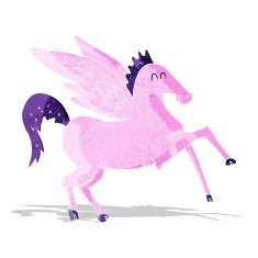 Cartoon Pegasus N4