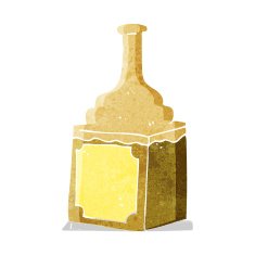 Cartoon Whiskey Bottle N6