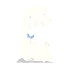 cartoon gross ghost N14