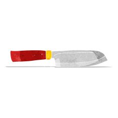 Cartoon Kitchen Knife N11