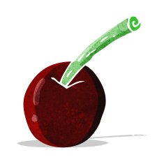 cartoon cherry symbol N2