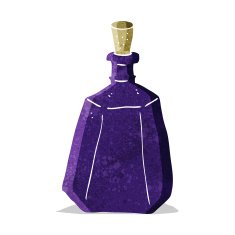 cartoon ink bottle N5