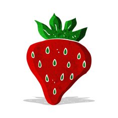 Cartoon Strawberry N23