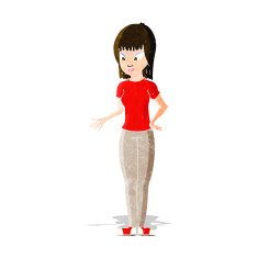 cartoon woman explaining N11