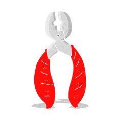 cartoon strong pliers N3