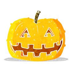 Cartoon Pumpkin N51
