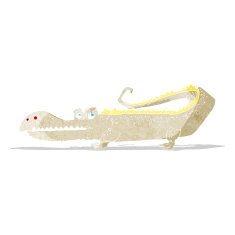 Cartoon Crocodile N46