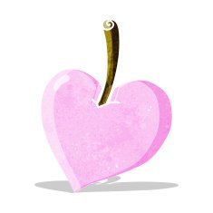 Cartoon Love Heart N22