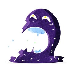 cartoon gross ghost N15