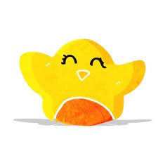 Cartoon Bird N156