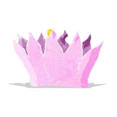 cartoon paper crown N6