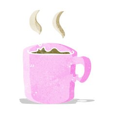 cartoon mug of coffee N4