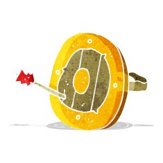 cartoon shield with arrow N3