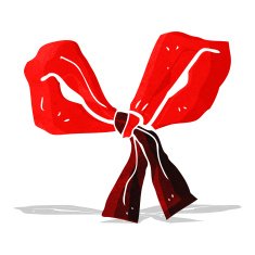 Cartoon Pink Bow N8