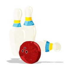ten pin bowling cartoon N2
