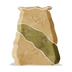 Cartoon Sack Of Potatoes N6