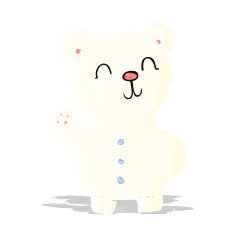 Cartoon Polar Bear N52