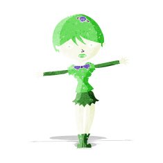 Cartoon Vampire Girl N65
