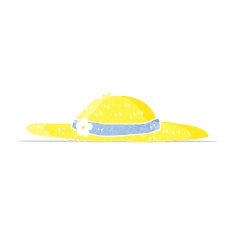 cartoon summer hat N8