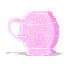 cartoon old style mug N3