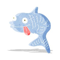 Cartoon Fish N90