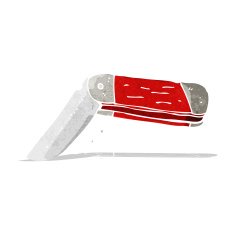 cartoon folding knife N10