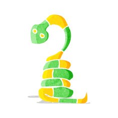 Cartoon Snake N128