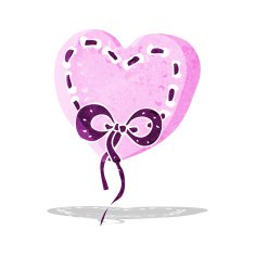 stitched heart cartoon N3