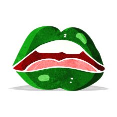 halloween mouth cartoon symbol N2