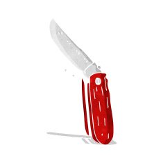 cartoon folding knife N11