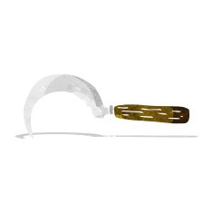 cartoon sickle N4