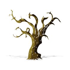 cartoon winter tree N3